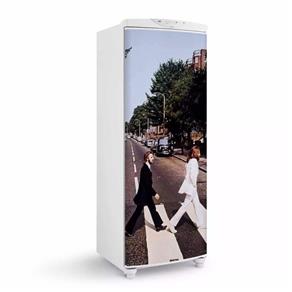 Envelopamento de Geladeira Porta Abbey Road Mod1 150X60cm