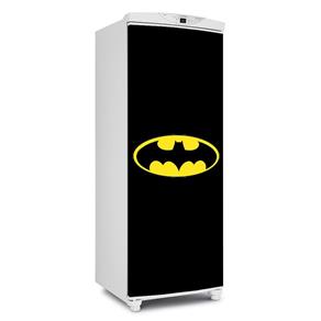 Envelopamento de Geladeira Porta Batman Logo 150X60cm