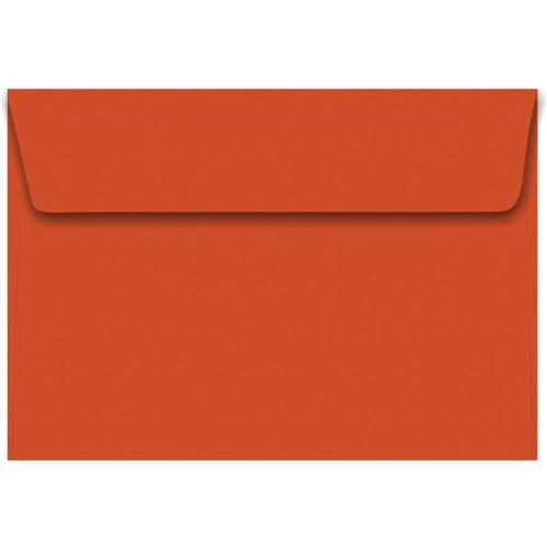 Envelope Convite Colorido 162x229mm Vermelho C.Plus 80g Cx.C/100 Foroni