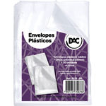 Envelope Plastico Oficio 4Furos Medio 0,10Mm Pct.C/50 Dac