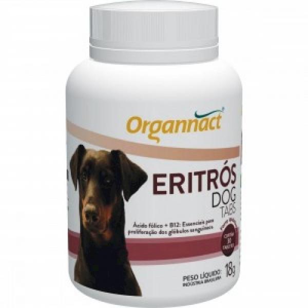 Eritros Dog Tabs 18g (30 Tabletes) - Organnact