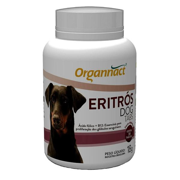 Eritrós Dog Tabs Organnact 30 Tabletes