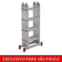 -> Escada Alúminio 13X1 Articulada 03X04 Botafogo