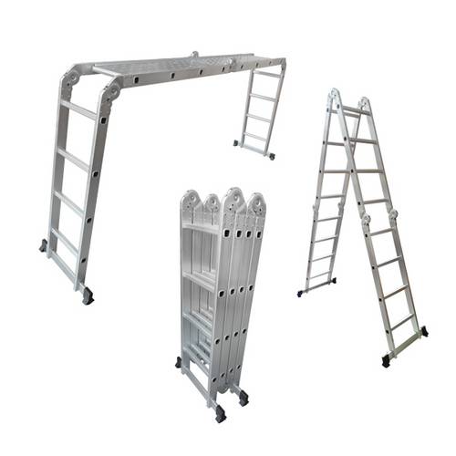 Escada de Alumínio Multiuso Articulada 4x4 - Tem4x4 - Tander