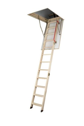 Escada de Madeira para Sotão LWK Komfort Fakro 60x120x280