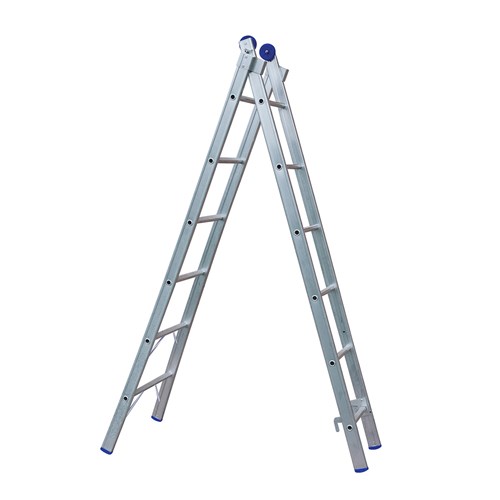 Escada Extensível em Alumínio 12 Degraus 2X6 Mor 5161