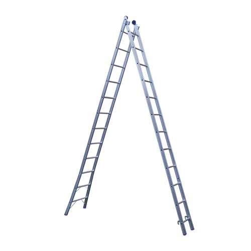 Escada Extensível em Alumínio 24 Degraus 2X12 Mor 5167