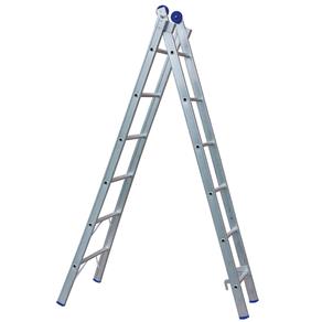 Escada Extensível Multifuncional 2x6 em Alumínio - Mor