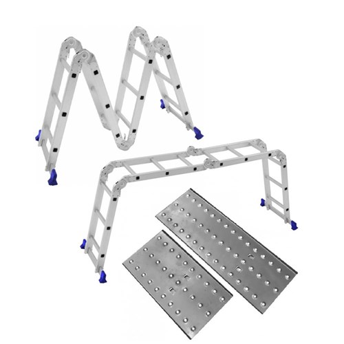 Escada Multifuncional 4X3 com Plataforma - Mor