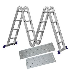 Escada Multifuncional 4x4 16 Degraus com Plataforma Mor