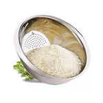 Escorredor de arroz em aço inox Hauskraft 25,5 cm