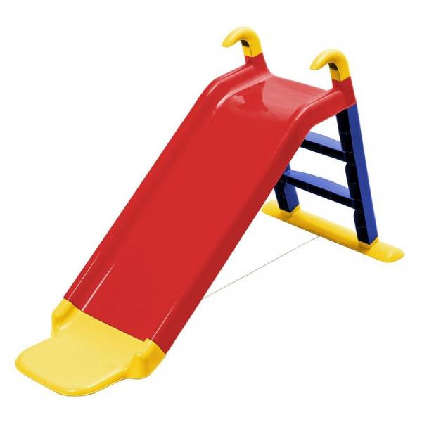 Escorregador Infantil com Apoio Amarelo Azul e Vermelho Bel Brink - Bel Brink