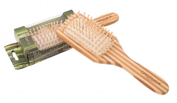 Escova de Bambu Quadrada Orgânica Escova