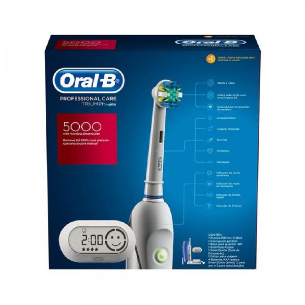 Escova de Dente Elétrica Digital Professional Care 5000 - 110v - Oral B
