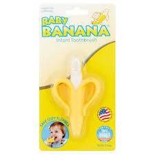 Escova de Dentes Baby Banana (Amarelo)