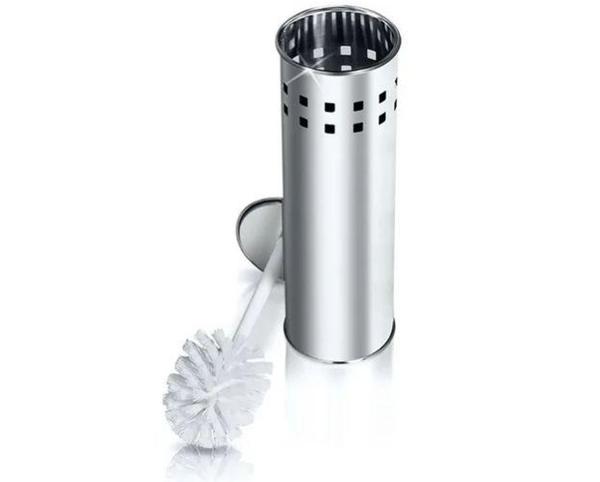 Escova de Limpar Vaso Sanitário Privada Banheiro em Inox - Clink