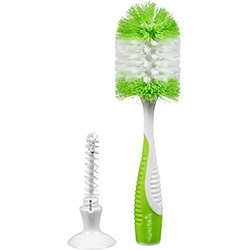 Escova de Mamadeira com Ventosa Verde - Munchkin