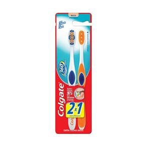 Escova Dental Colgate 360 Cerdas Macias - Leve 2 Pague 1