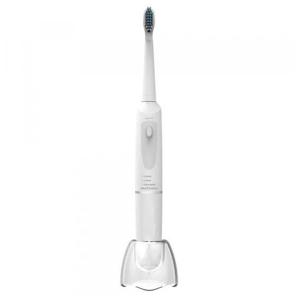 Escova Dental Elétrica Multilaser Health Pro HC102 - Branca