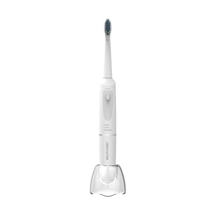 Escova Dental Elétrica Vibratória Multilaser Health Pro Branca HC102