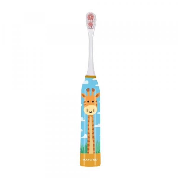 Escova Dental Elétrica Infantil Health Pro Girafa Multilaser