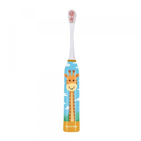 Escova Dental Infantil Elétrica Girafa Multilaser - HC082 - Multikids