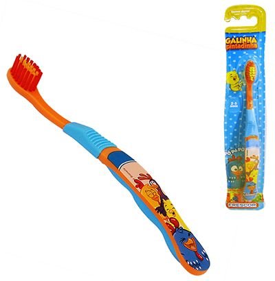 Escova Dental Infantil Frescor Galinha Pintadinha 2 a 5 Anos