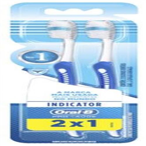 Escova Dental Macia Oral-b C/2 Indicator Plus 40 L2p1