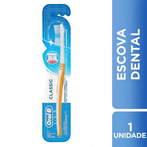 Escova Dental Oral-B Classic Macia 40 - Oral B
