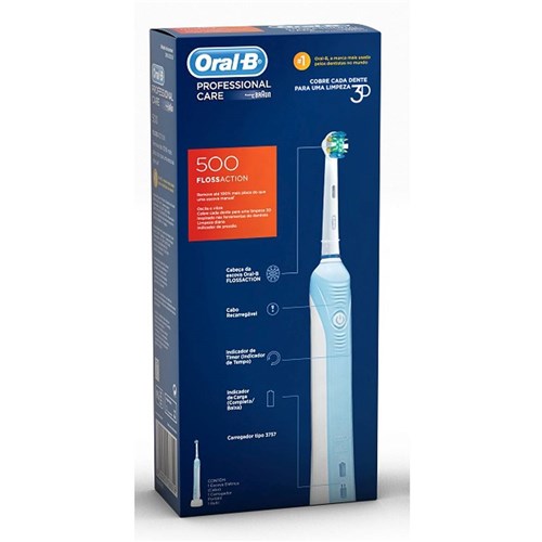 Escova Dental Oral B Elétrica 500 110v