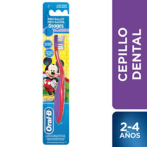 Escova Dental Oral-B Pro-Saúde Stages 2 Mickey-Minnie