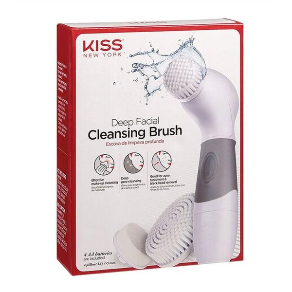 Escova Elétrica de Limpeza Facial Cleansing Brush Kiss NY