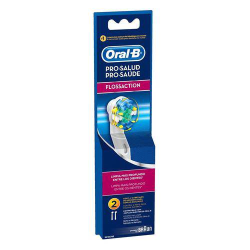 Escova Elétrica Oral B Floss Action com 2 Unidades