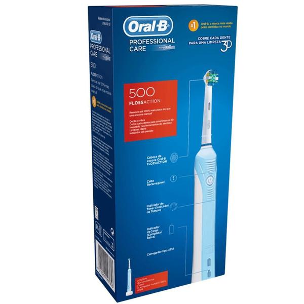 Escova Elétrica Oral B Professional Care 500 - 127V - Oralb