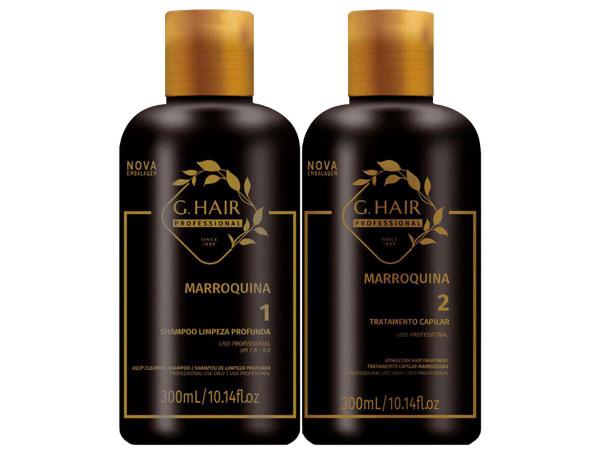 Escova Progressiva Marroquina G Hair 2x300ml