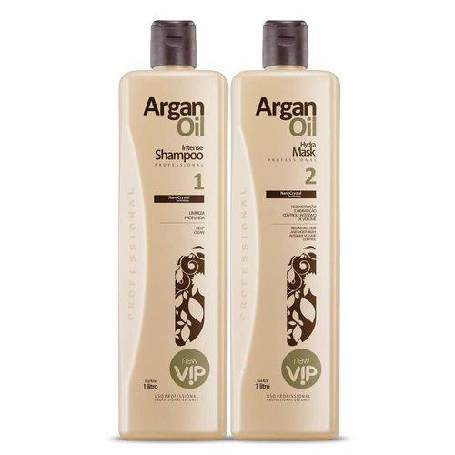 Escova Progressiva Vip Argan Oil 2x1000ml