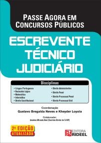 Escrevente Tecnico Judiciario - Passe Agora em Concursos Publicos - Rideel - 1