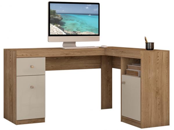 Escrivaninha/Mesa para Computador 1 Porta - 2 Gavetas Líder Design Work
