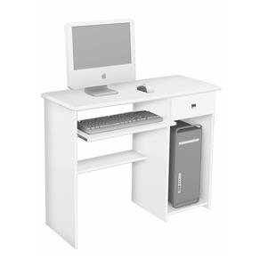 Escrivaninha Mesa para Computador Bali - Branco
