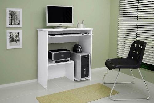 Escrivaninha Mesa para Computador Branca Iris