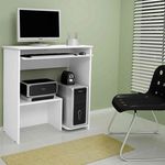 Escrivaninha Mesa para Computador Iris Candian Branco - JCM Movelaria