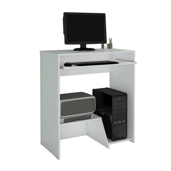 Escrivaninha Mesa para Computador Iris JCM Móveis Branco