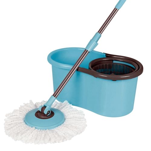 Esfregão Mop Limpeza Prática Mor com 2 Refis