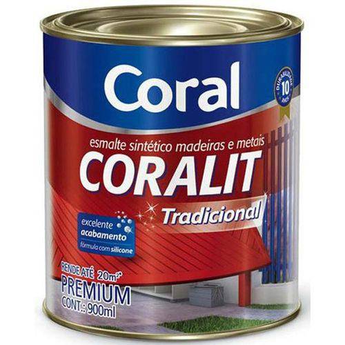 Esmalte Coralit Brilhante 0,9 Lt Branco - Coral