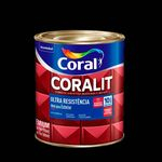 Esmalte Coralit Ultra Resistência 900ml Brilhante Preto