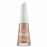 Esmalte Risque Cremoso Grao De Arroz**