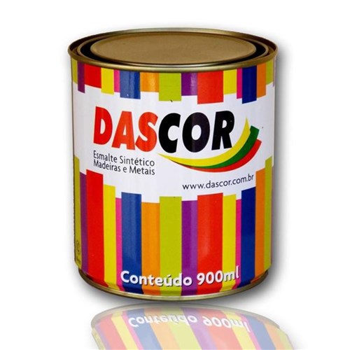 Esmalte Sintético Fosco Dascor Preto 900Ml