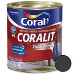 Esmalte Sintético Coralit 0.900ML Preto Brilhante - CORAL