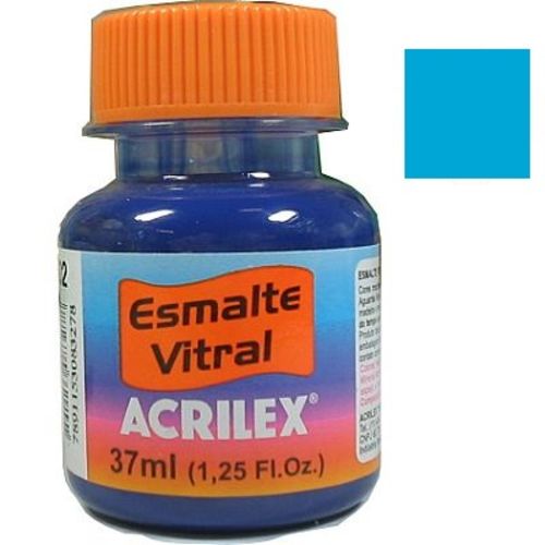 Esmalte Vitral Acrilex 037 Ml Azul Celeste 08340-503