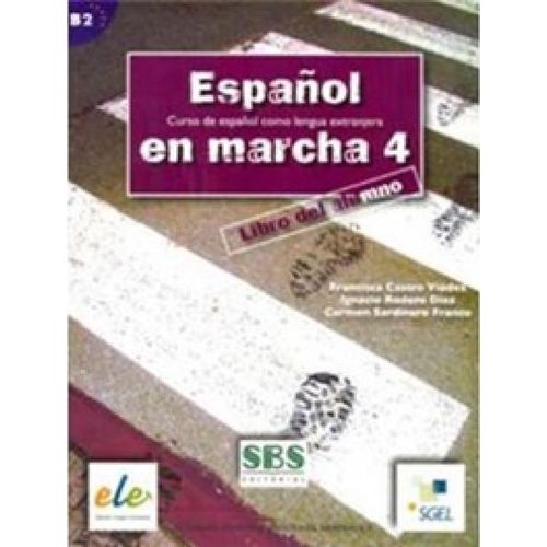 Español En Marcha 4 - Libro Del Alumno Con Cd Audio - Sgel